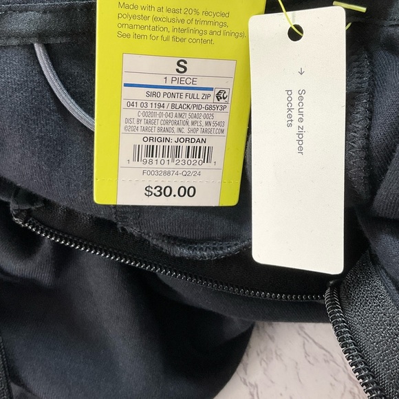 All In Motion - Men's Cotton Fleece Full Zip Hooded
Sweatshirt Size S - Picture 11 of 11